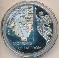 Libéria 2006. 10$ "Szabadság pillanatai-Közép-Keleti béke 1978." multicolor T:PP
Liberia 2...