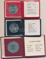 1981. 100Ft Ni "FAO" + 1983. 100Ft Cu-Ni "FAO" + 1983. 100Ft alpakka "Simon...