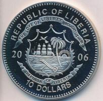 Libéria 2006. 10$ "Szabadság pillanatai-Huszita felkelés 1419." multicolor T:PP  Liberia 2006. 10 Dollars "Moments of Freedom/Hussite rebellion 1419." multicolor C:PP