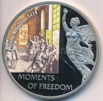 Libéria 2006. 10$ "Szabadság pillanatai-Huszita felkelés 1419." multicolor T:PP 
Liberia 2...