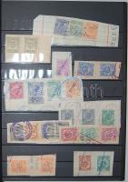 PERU 700 db okmánybélyeg kivágásokon + 20 db okmánybélyeges okmány az ötvenes évekből