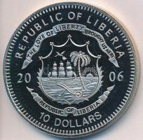 Libéria 2006. 10$ "Szabadság pillanatai-Szlovák felkelés 1944." multicolor T:PP  Liberia 2006. 10 Dollars "Moments of Freedom-National Slovak uprising 1944." multicolor C:PP