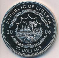 Libéria 2006. 10$ "Szabadság pillanatai - A Varsói Szerződés felbontása 1991" multicolor T:PP Liberia 2006. 10 Dollars "Moments of Freedom-Break-up of the Warsaw Pact 1991" multicolor C:PP