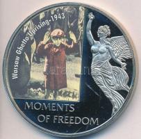 Libéria 2006. 10$ "Szabadság pillanatai - A Varsói Szerződés felbontása 1991" multicolor T...