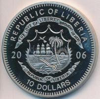 Libéria 2006. 10$ "Szabadság pillanatai - Amerikai polgárháború 1865" multicolor T:PP Liberia 2006. 10 Dollars "Moments of Freedom-The American civil war 1861-1865" multicolor C:PP