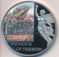 Libéria 2006. 10$ "Szabadság pillanatai - Amerikai polgárháború 1865" multicolor T:PP
Libe...