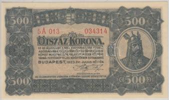 1923. 500K nyomdahely nélkül T:I,I-