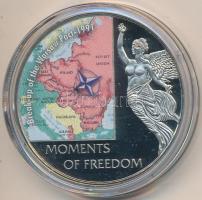 Libéria 2006. 10$ "Szabadság pillanatai - A Varsói Szerződés felbontása 1991" multicolor T...