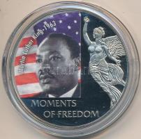 Libéria 2006. 10$ "Szabadság pillanatai-Martin Luther King 1963." multicolor T:PP
Liberia ...