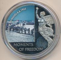 Libéria 2006. 10$ "Szabadság pillanatai - Normandiai partraszállás 1944.6.6" multicolor T:...