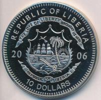 Libéria 2006. 10$ "Szabadság pillanatai-Afganisztán felszabadítása 2001" multicolor T:PP  Liberia 2006. 10 Dollars "Moments of Freedom-Global War against Terrorism 2001" multicolor C:PP