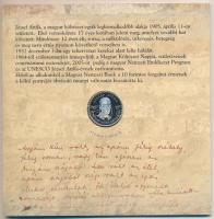 2005. 1Ft-100Ft 7klf db + 10Ft "József Attila" dísztokos szettben T:PP