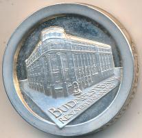 1986. "Budapest Bank Részvénytársaság" Ag emlékérem (0.999/33.53g/30mm) T:PP