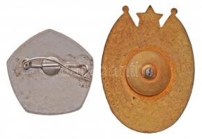 ~1970. "Kiváló Határőr" zománcozott jelvény eredeti dísztokban + "Önkéntes Határőr&qu...