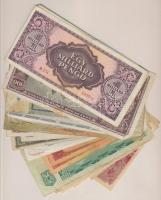 30db vegyes magyar és külföldi bankjegy T:vegyes