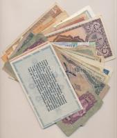 30db vegyes magyar és külföldi bankjegy T:vegyes