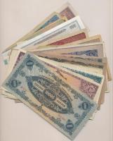 30db vegyes magyar és külföldi bankjegy T:vegyes