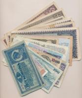 30db vegyes magyar és külföldi bankjegy T:vegyes