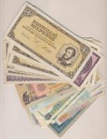 30db vegyes magyar és külföldi bankjegy T:vegyes