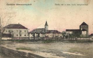 Simontornya, Török vár, Római katolikus templom (EK)