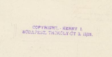 1936 Kerny István (1879-1963): Hortobágyi hídi vásár, pecséttel jelzett vintage fotóművészeti alkotá...