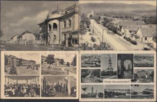 20 db VEGYES magyar városképes lap / 20 mixed Hungarian town-view postcards