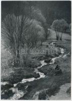 cca 1960 Járai Rudolf (1913-1993): pecséttel jelzett vintage felvétele, 18x13cm