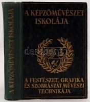 Szőnyi István (szerk.): A képzőművészet iskolája. A festőművészet, grafika és szobrászat technikai eljárásai. Számos színes és feketenyomású képpel és szövegábrával. Budapest, 1943, Győző Andor Kiadása. Aranyozott, kiadói, félvászon kötésben, jó állapotban.