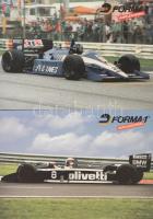 5 db MODERN használatlan motívumlap; Forma 1 Hungaroring versenyautók / 5 modern unused motive cards; Forma 1 Hungaroring race cars