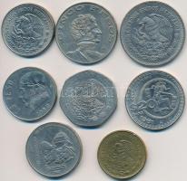 Mexikó 1977-1988. 1P-500P (8xklf) T:2,2-
Mexico 1977-1988. 1 Peso - 500 Pesos (8xdiff) C:XF,VF