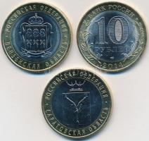 Oroszország 2014. 10R Bi (3xklf) T:2
Russia 2014. 10 Roubles Bi (3xdiff) C:XF