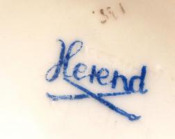 Herendi kis kiöntő, kézzel festett, jelzett, hibátlan, m:5,5 cm