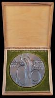 1975. "XII. Országos Szövetkezeti Szabász Verseny Szolnok" Br plakett eredeti tokjában (11...