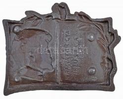 1949. "V.I.T. Budapest Marabu / M. Radiátorgyár Ifjúsága" fém plakett (94-120mm) T:2