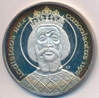 1992. 500Ft Ag "Szent László" dísztokban tanúsítvánnyal T:PP