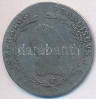 Ausztria 1820V 5kr Ag "I. Ferenc" T:3
Austria 1820V 5 Kreuzer Ag "Franz I" C:F