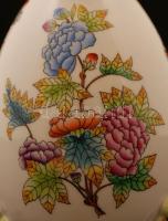 Herendi Viktória mintás asztali lámpa, kézzel festett, hibátlan, jelzett, régi dugóval, Viktória min...