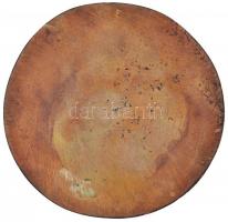 Kiss György (1943-) DN "Nevelőmunkáért" Br plakett (99mm) T:2