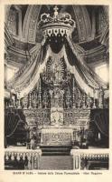 Diano dAlba, Interno della Chiesa Parrocchiale, Altar Maggiore / Interior of the Parish Church, altar