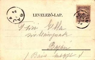 Apatin, Szentháromság, polgári iskola / Trinity statue, school