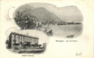 Menaggio, Lake Como, Hotel Victoria, Art Nouveau