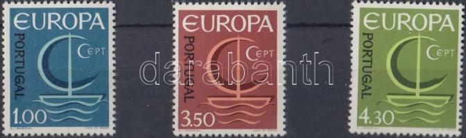 1966 Europa CEPT sor Mi 1012-1014