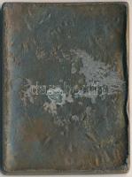 Ausztria DN "Schubert: A pisztráng - Steyr" fém dalos plakett. Szign.: F. Anders (59x40mm)...