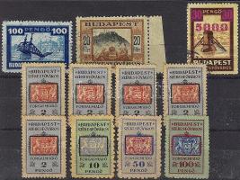 11db Budapest városi okménybélyeg