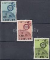 1967 Europa CEPT sor Mi 1026-1028 