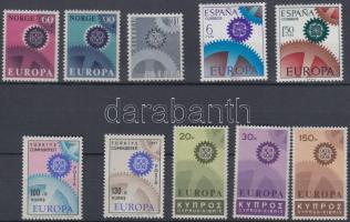 Europa CEPT 10 stamps, Europa CEPT 10 db bélyeg