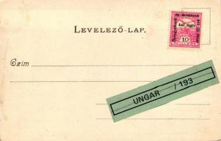 A Baross gőzhajó Balatonfürednél, Köves és Boros kiadása / Hungarian steamer on the Lake Balaton