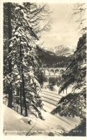 Semmering, winter, Raxalpe, railroad