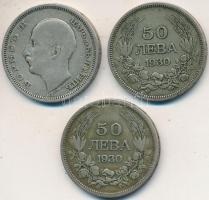 Bulgária 1930. 50L Ag (3x) T:2-,3
Bulgaria 1930. 50 Leva Ag (3x) C:VF,F