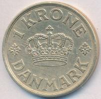 Dánia 1935. 1Kr Al-Br T:2,2- Denmark 1935. 1 Krone Al-Br C:aXF